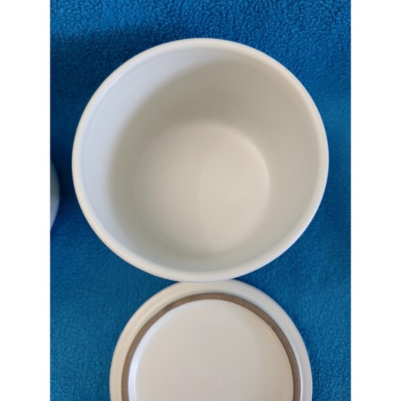 Magnolia Hearth and Hand Salt & Pepper Stoneware Pinch Bowl Cellar Set - Picture 12 of 16